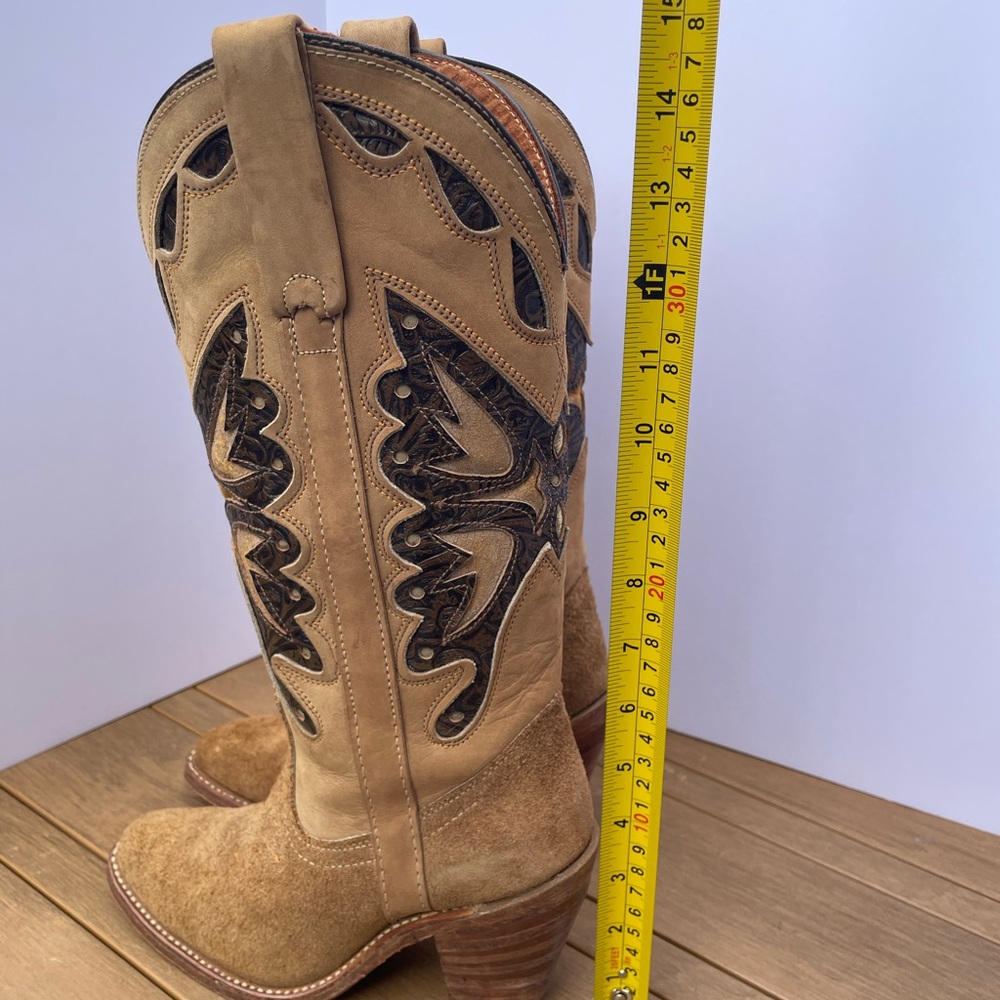Miss Capezio vintage butterfly cowboy boots - 5 1/2 - Picture 5 of 7